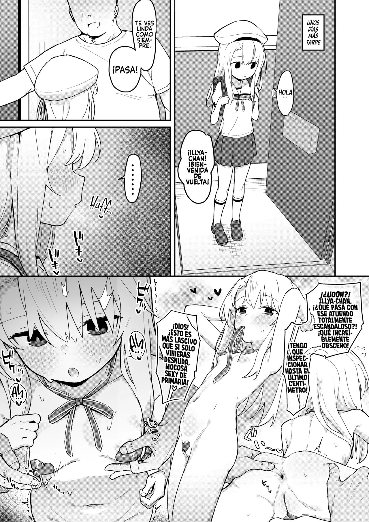 Illya-chan o Kanzen Doui  de Mama ni Suru Ero Hon | Un Libro porno sobre cómo hacer bebés totalmente consensuado  con Illya-chan page 5 full