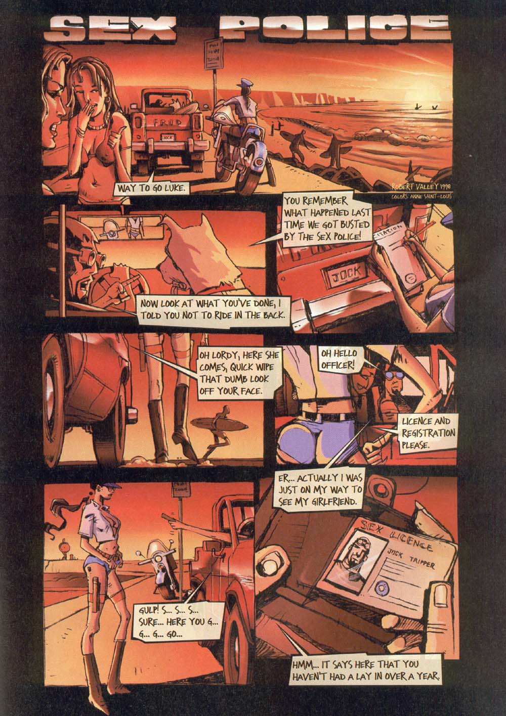 Sex Police by Robert Valley page 1 full