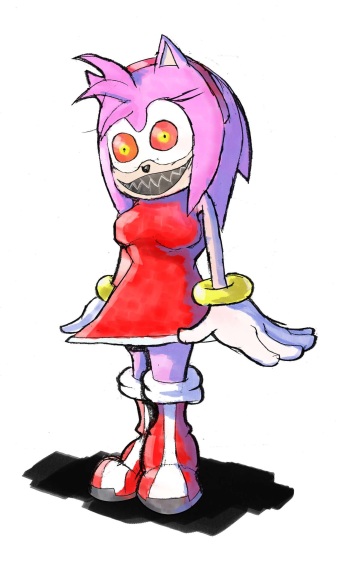 Boom Boo Possessed Amy Rose cover