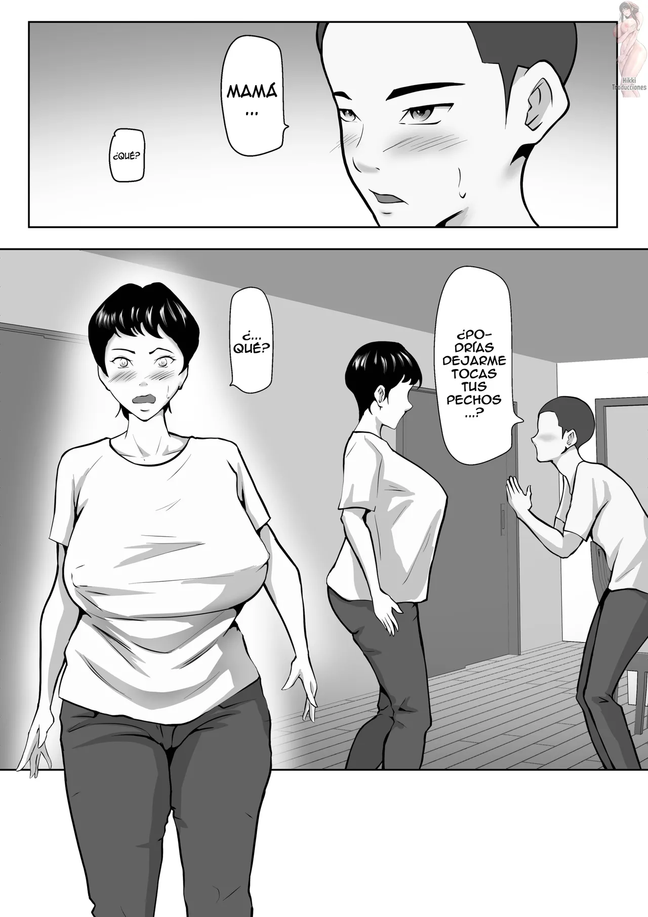 Otokomasari no Kaa-chan ga Musuko to no Sex de Onna ni Natta Hanashi | UNA HISTORIA SOBRE UNA MADRE DE CARACTER FUERTE QUE VOLVIO A SER MUJER CUANDO TUVO SEXO CON SU HIJO page 2 full