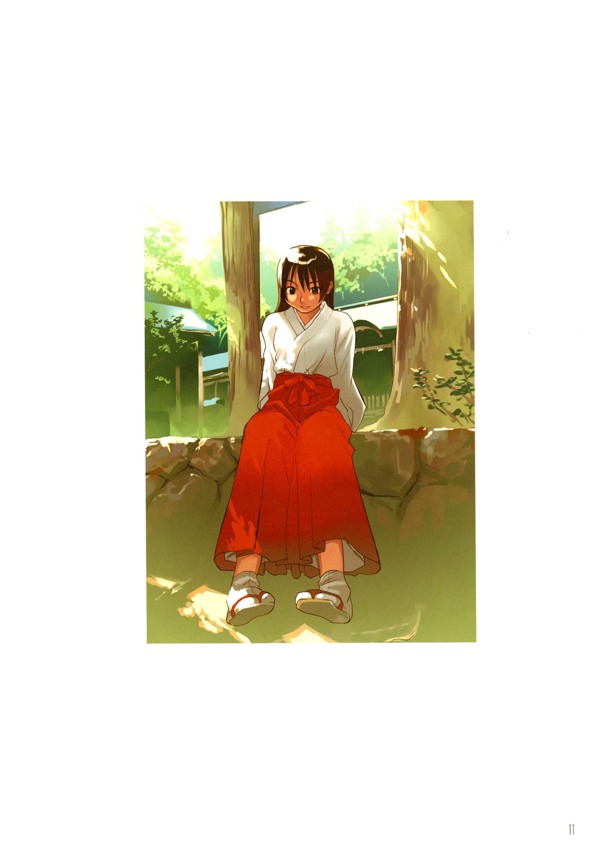 Hateshinaku Aoi, Kono Sora no Shita de... Official Visual Book page 4 full