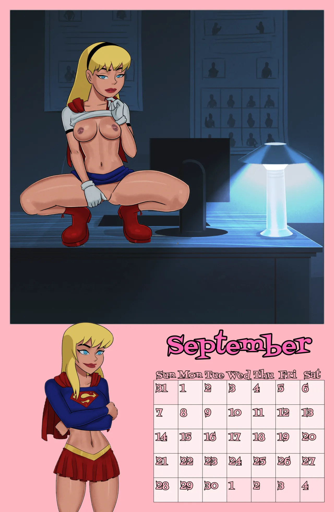 LexCorp Calendar 2025 "JustTITS League" - FANMADE edits of Sunsetriders7 assets page 10 full