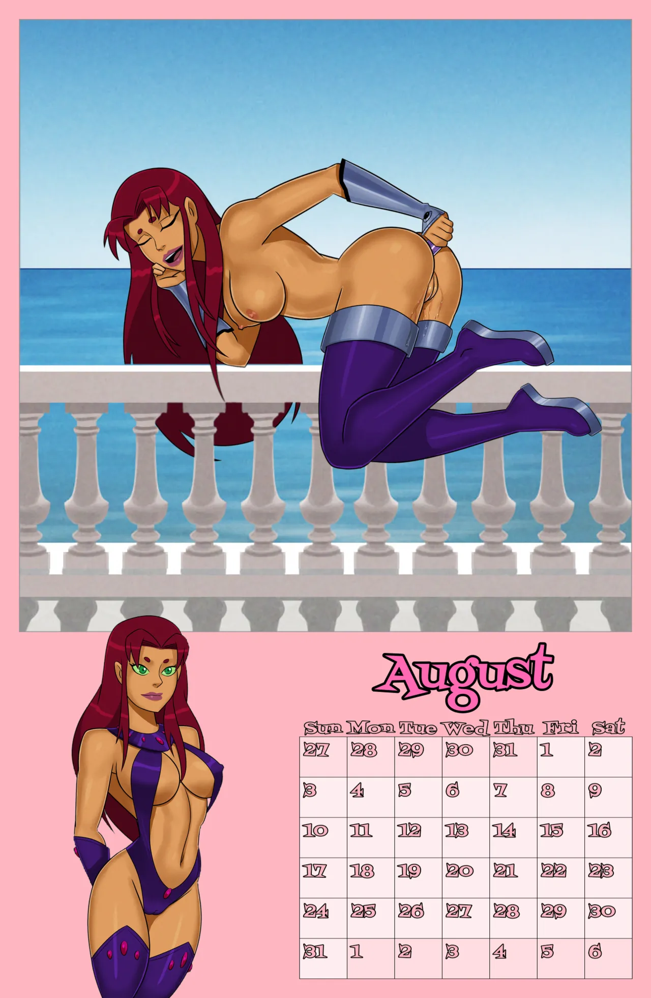 LexCorp Calendar 2025 "JustTITS League" - FANMADE edits of Sunsetriders7 assets page 9 full