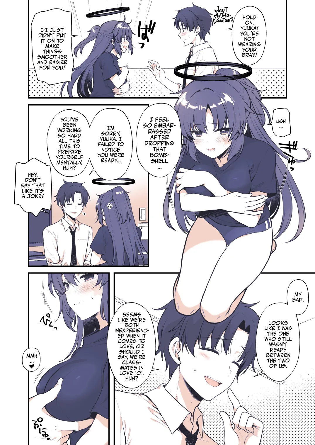 Yuuka wa Te wo Dasaretai | Yuuka Wants to Go to Pound Town! page 8 full