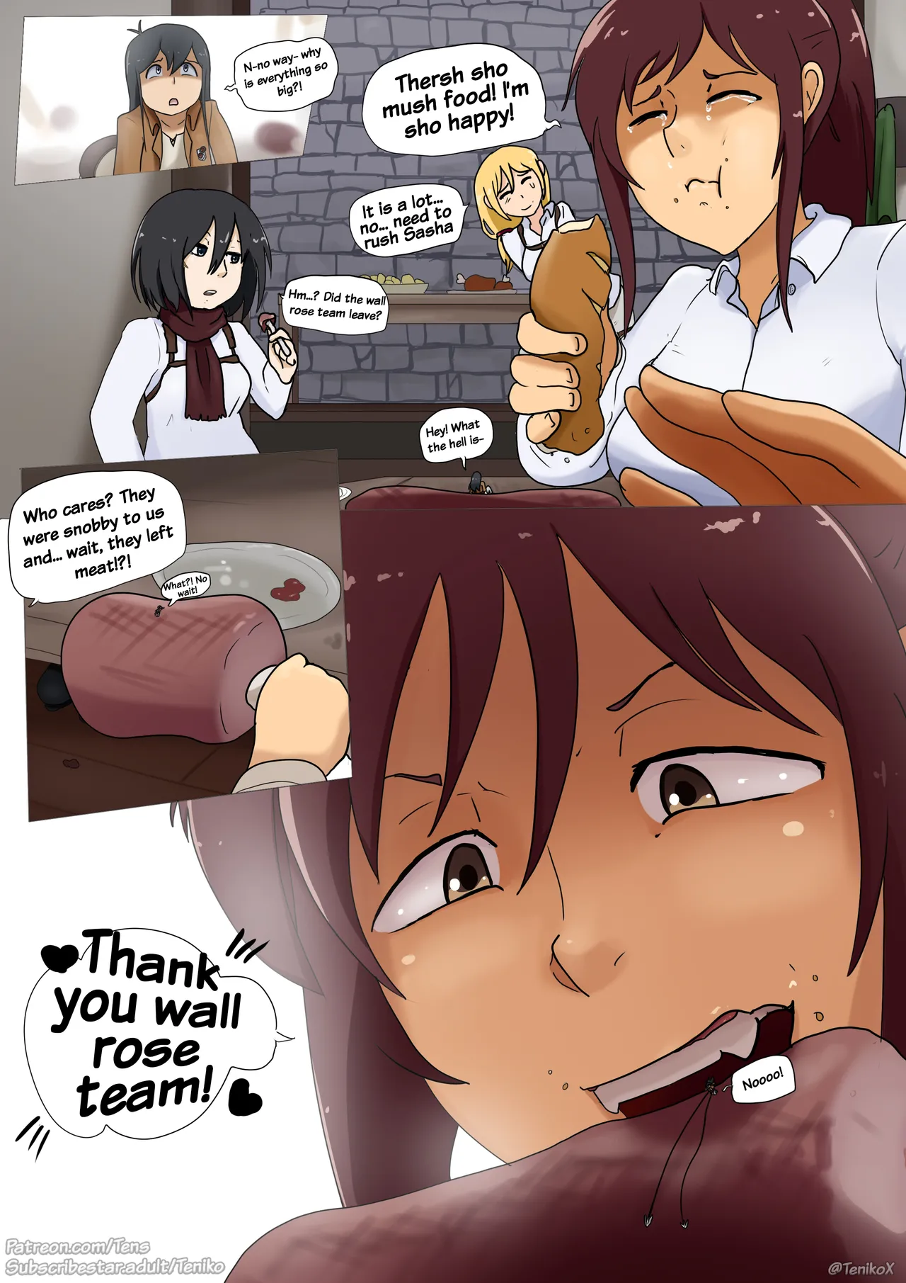 Attack on Titaness page 1 full