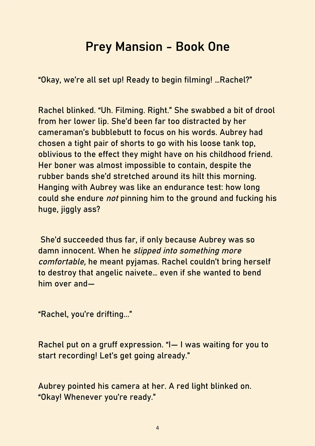 Prey Mansion: Book 1 page 4 full