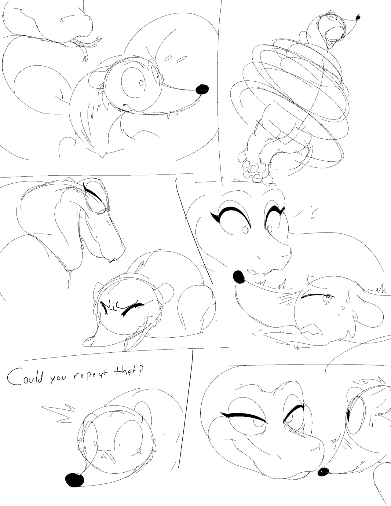 Snake and Weasel page 1 full
