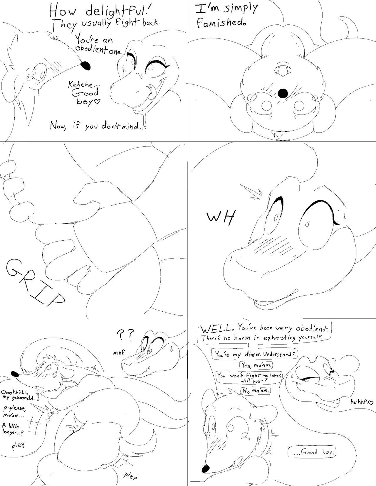 Snake and Weasel page 7 full