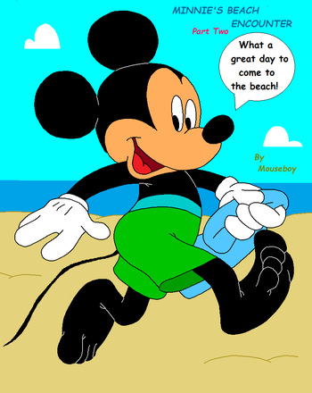 Minnie's Beach Encounter. Part Two cover