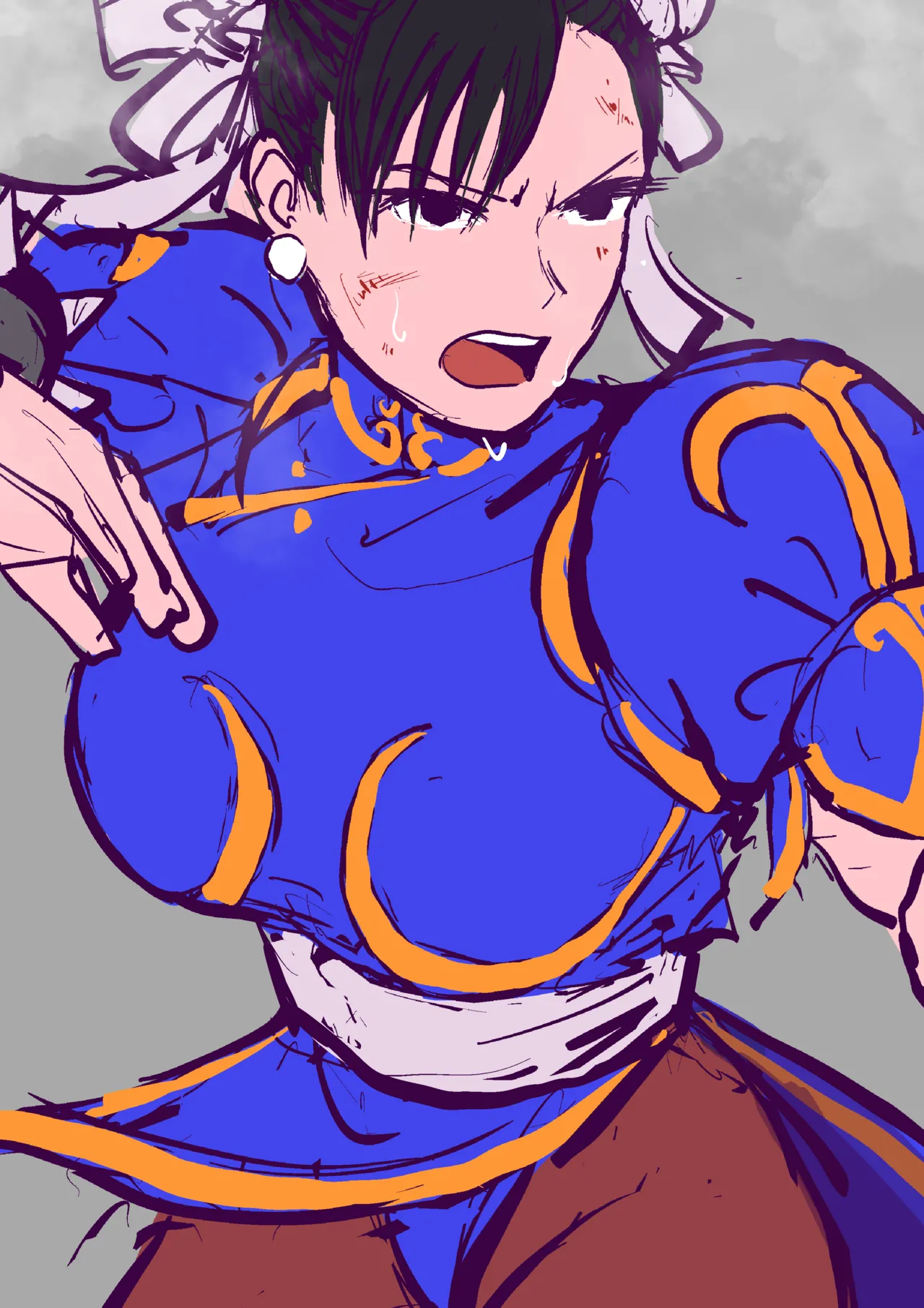 Chun-Li VS. Akuma page 1 full