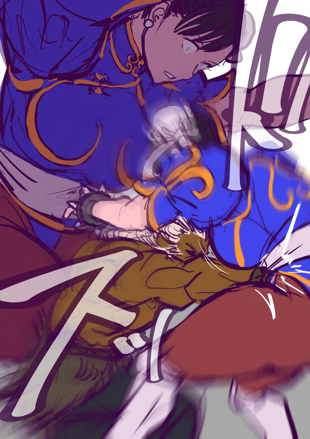 Chun-Li VS. Akuma page 2 full