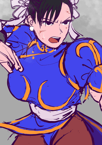 Chun-Li VS. Akuma cover