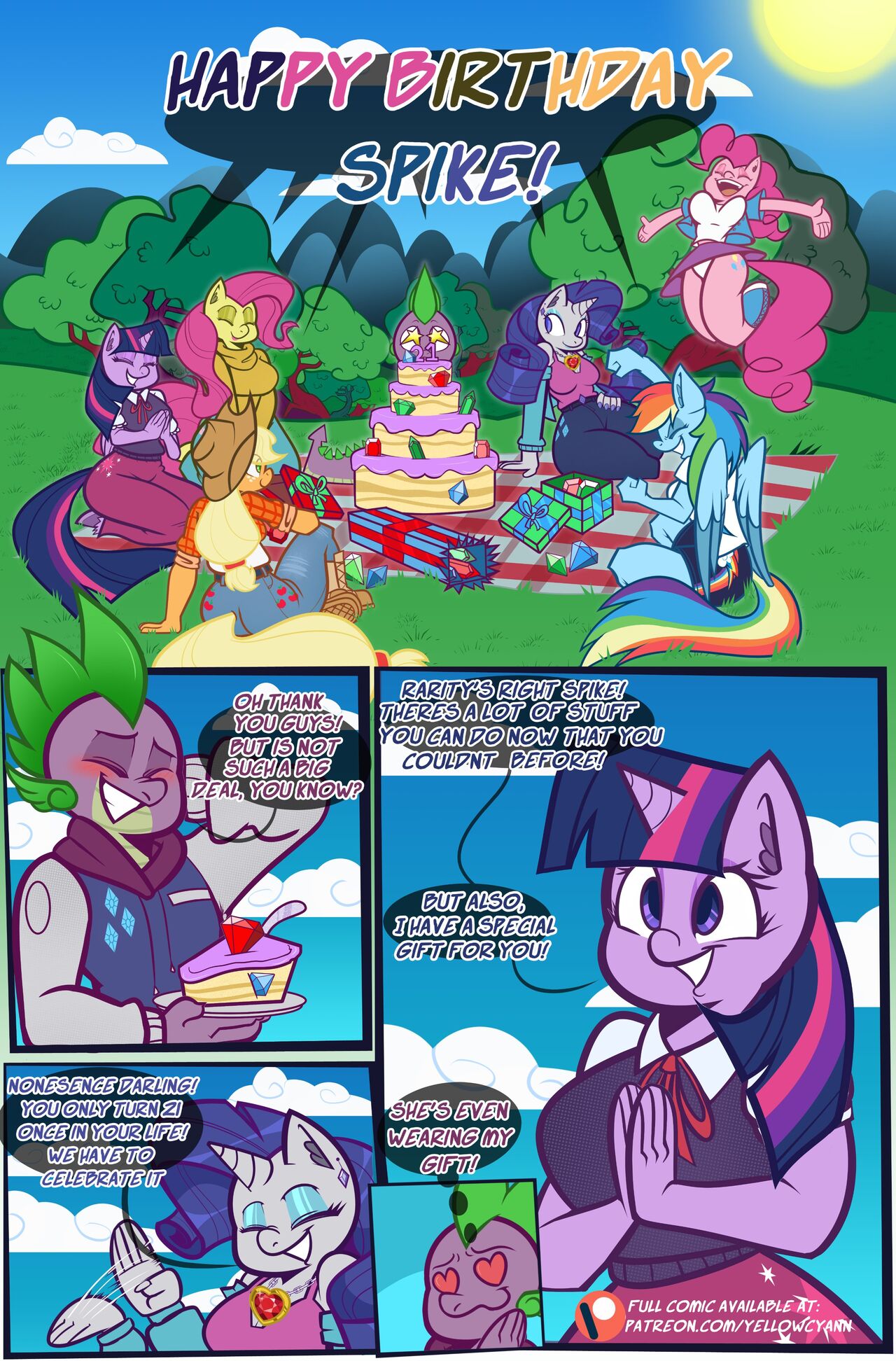 Rarity's Gift page 2 full
