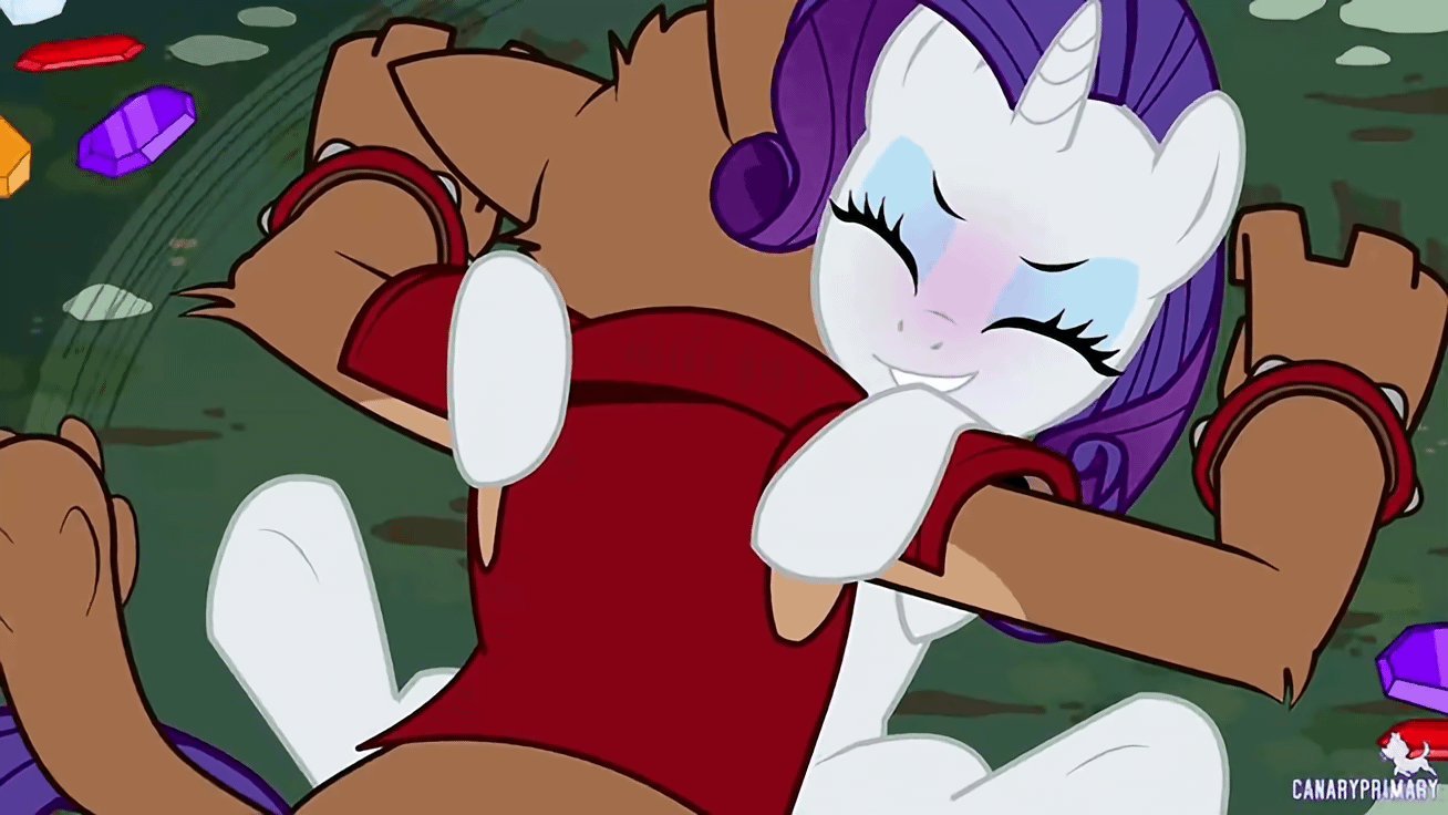 Rarity Befriends A Diamond Dog page 6 full