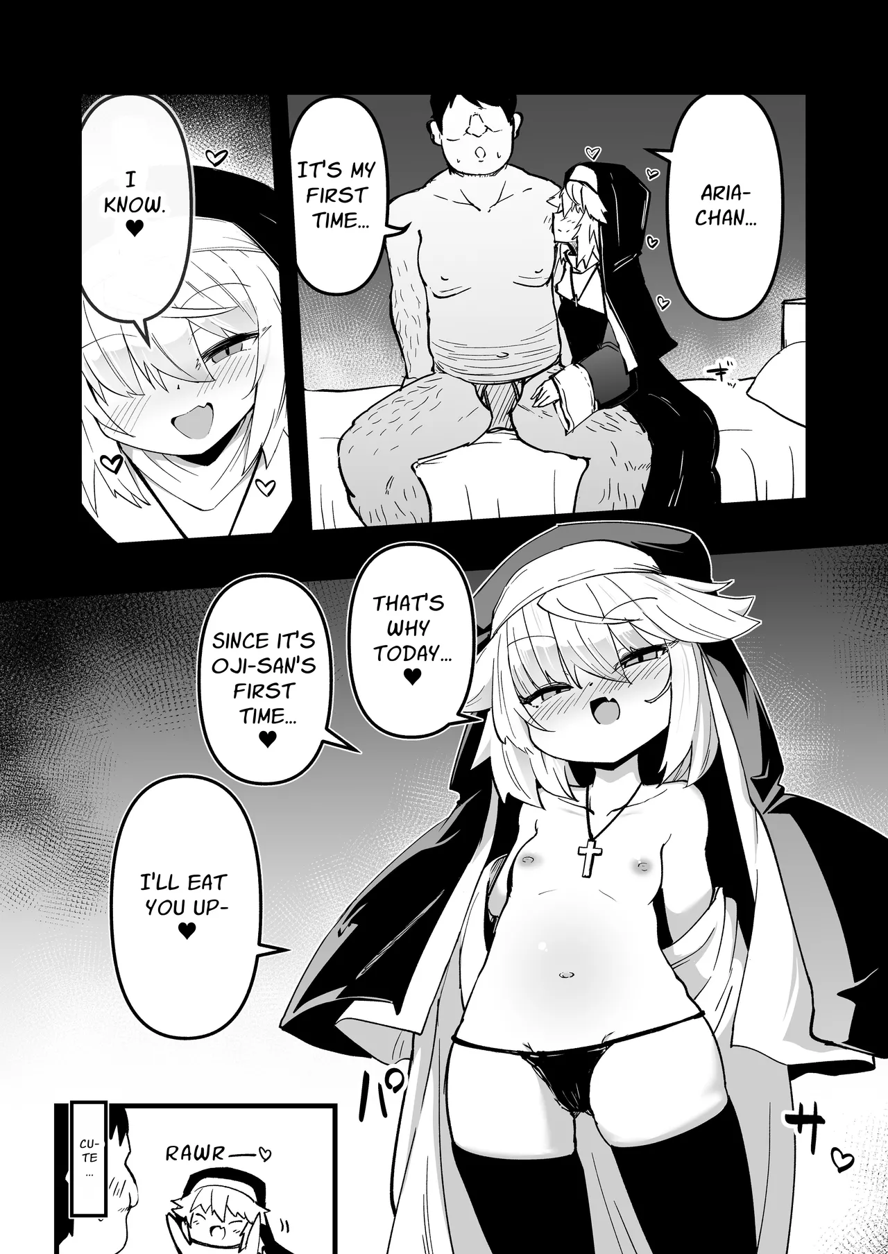 Zangeshitsu no Chiisana Ero Sister 3 | The Small Nun in the Confessional 3 page 6 full