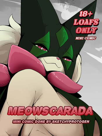 Meowscarada Mini Comic cover