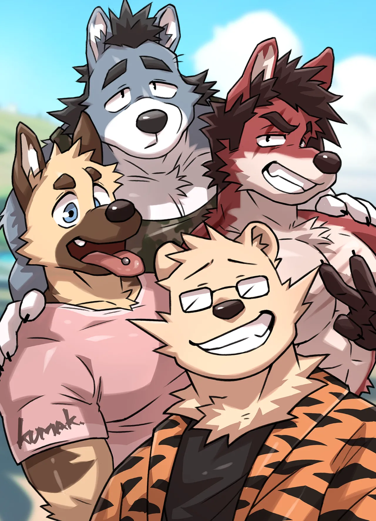 Lucky Boys - Dog Days - page 2 full