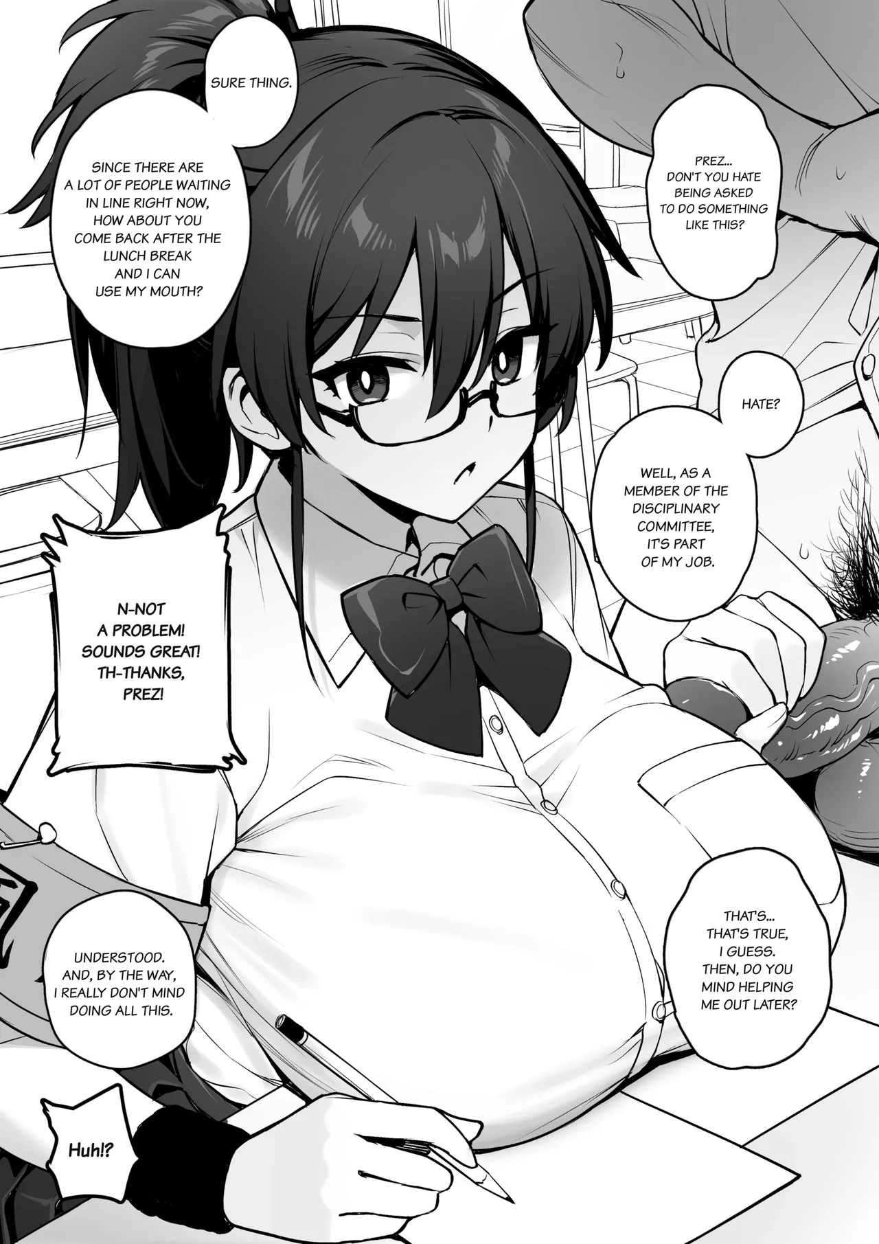 About the New President of the Disciplinary Committee's Huge Tits page 4 full