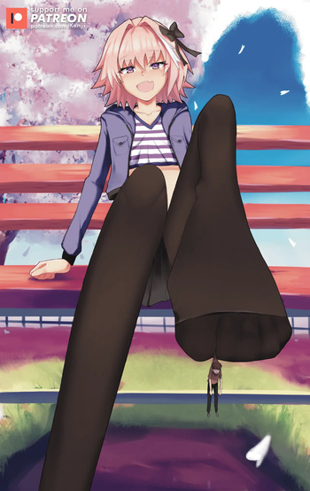 Astolfo's Vore Comic cover