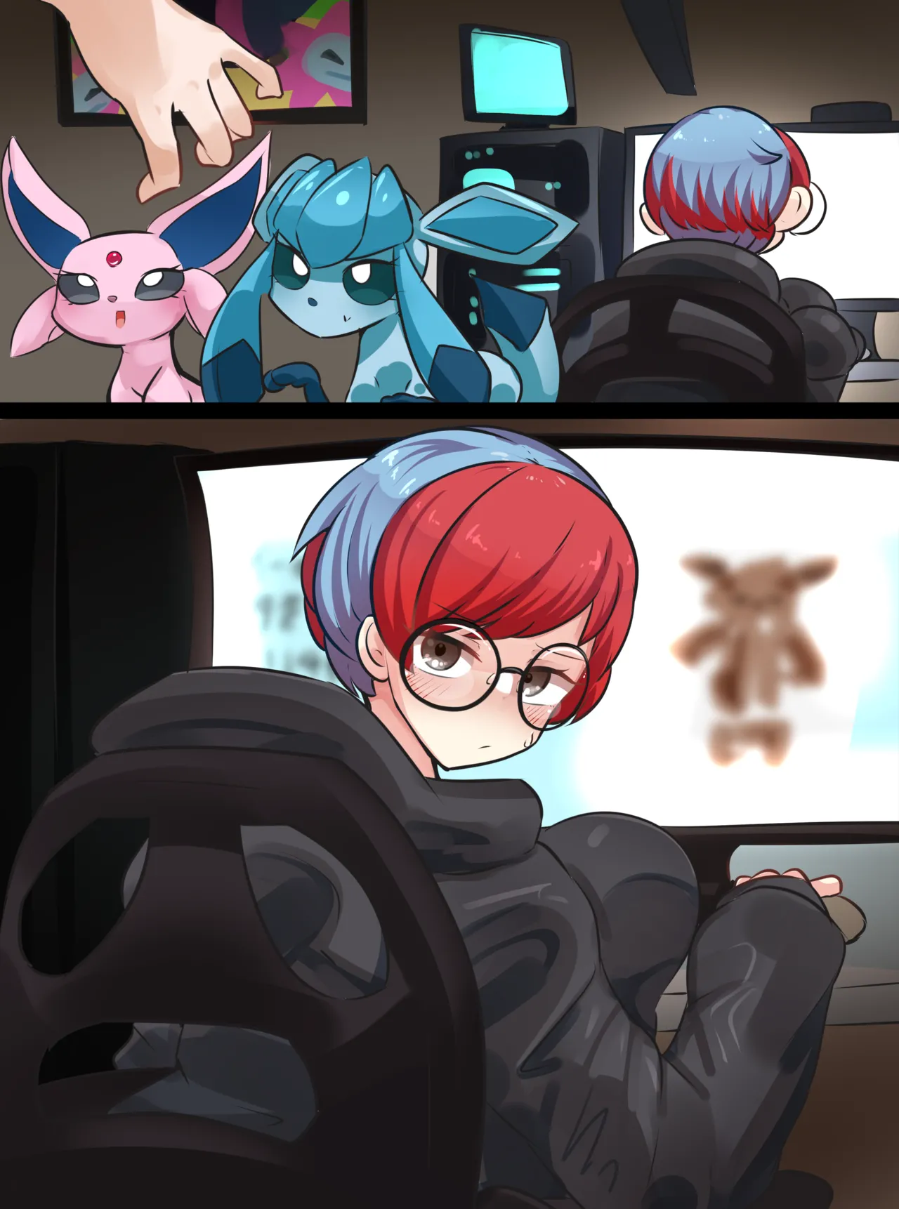 Penny's Eevee Ecchi Cosplay page 7 full