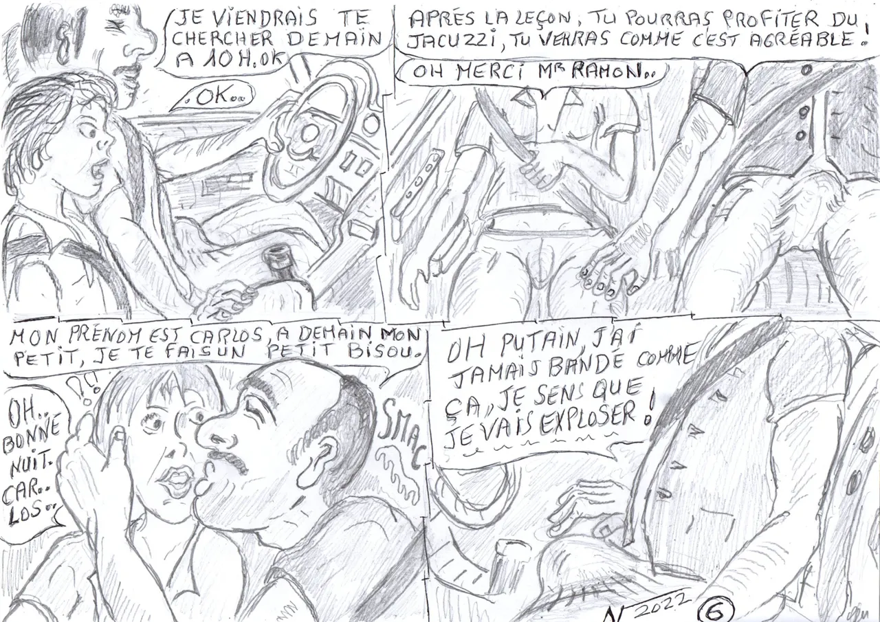cours extra scolaire ! by avedrac  inspired by fidelenrich page 6 full