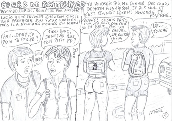 cours extra scolaire ! by avedrac  inspired by fidelenrich cover
