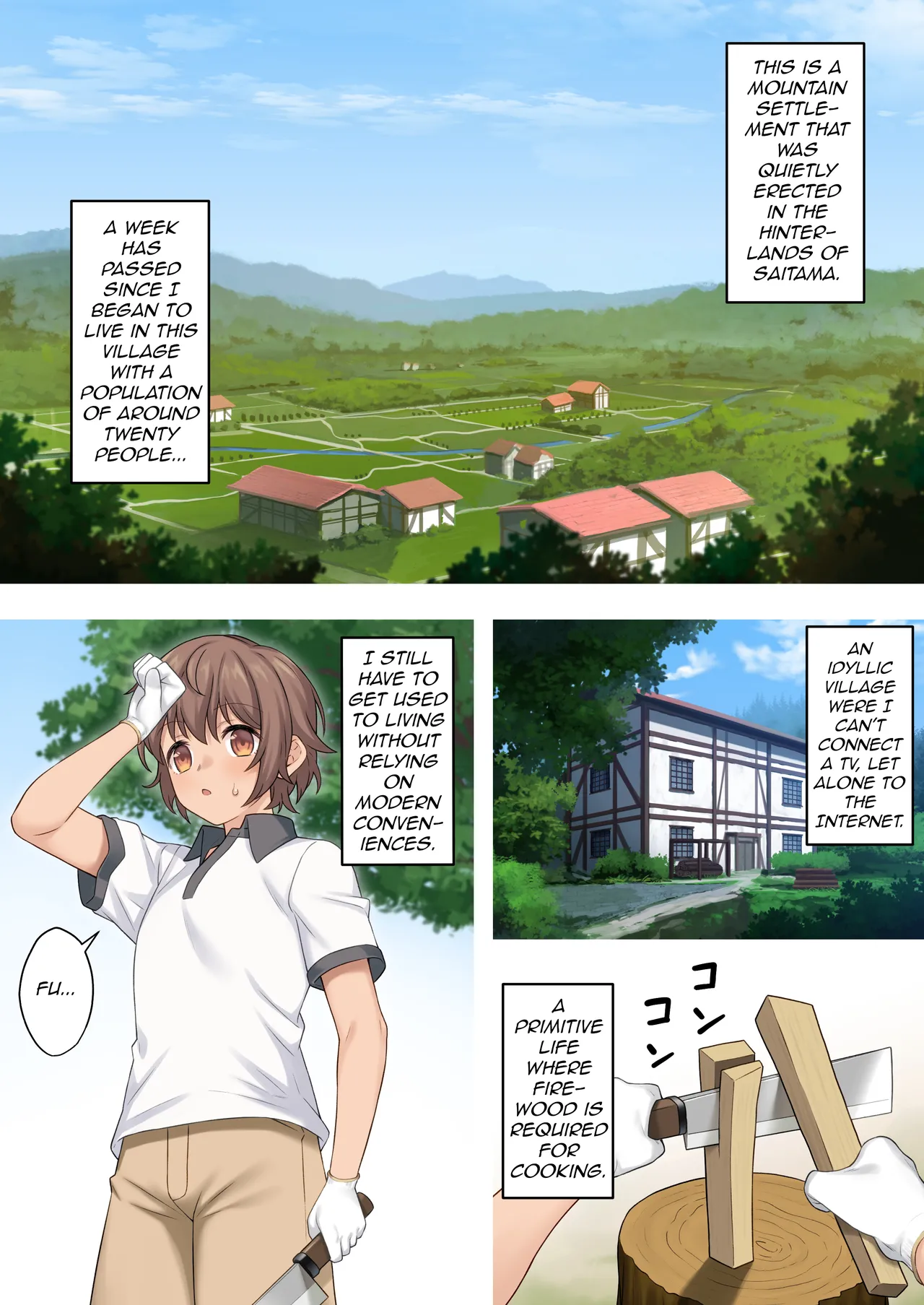 Genkai Shuuraku ~Elf no Mura de Sugosu H na Natsuyasumi~ page 2 full