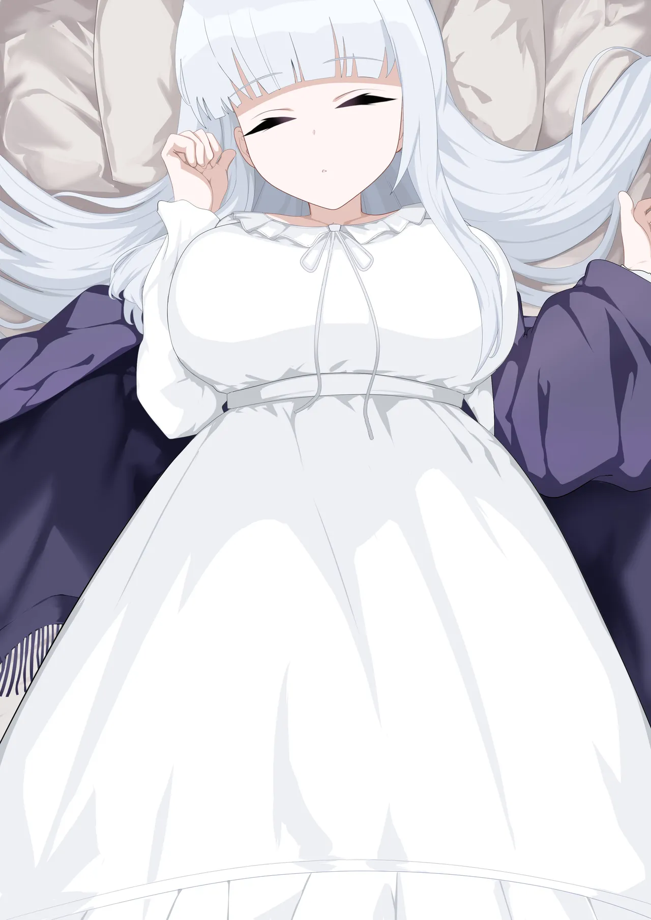 Sleeping Noa in Pyjamas Got Impregnated by Cockroach and Became Seedbed page 1 full