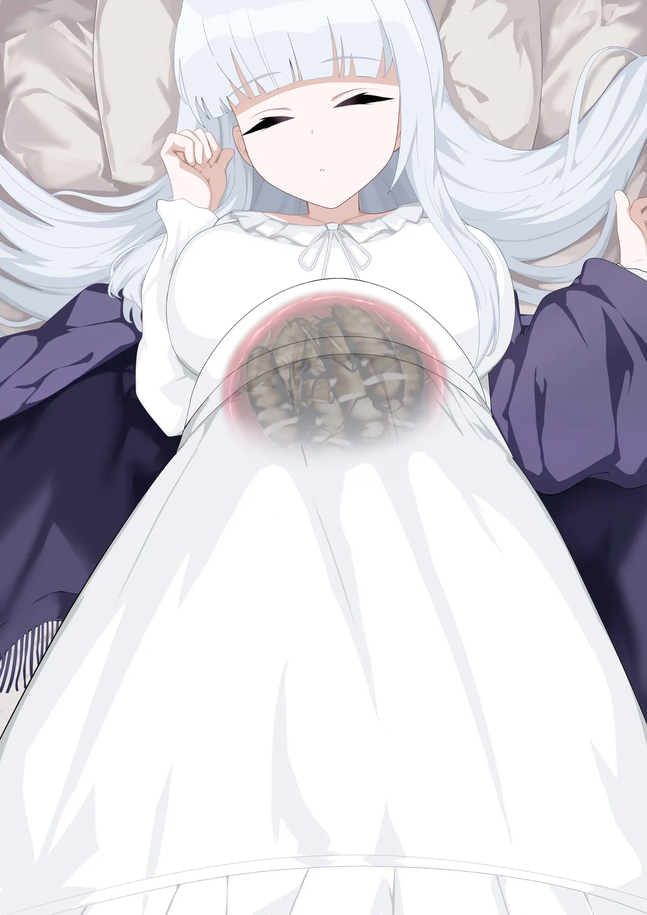 Sleeping Noa in Pyjamas Got Impregnated by Cockroach and Became Seedbed page 9 full