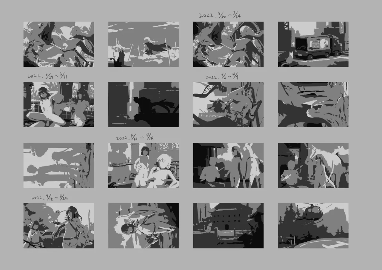 Collection of painter's works page 10 full