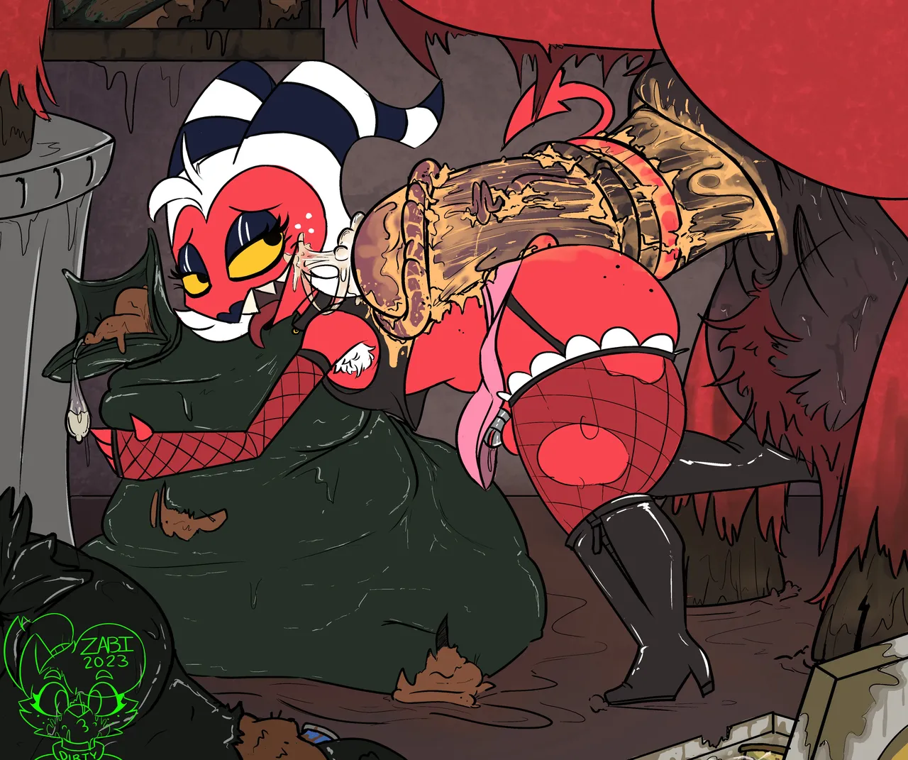 Moxxie's Side Job page 1 full