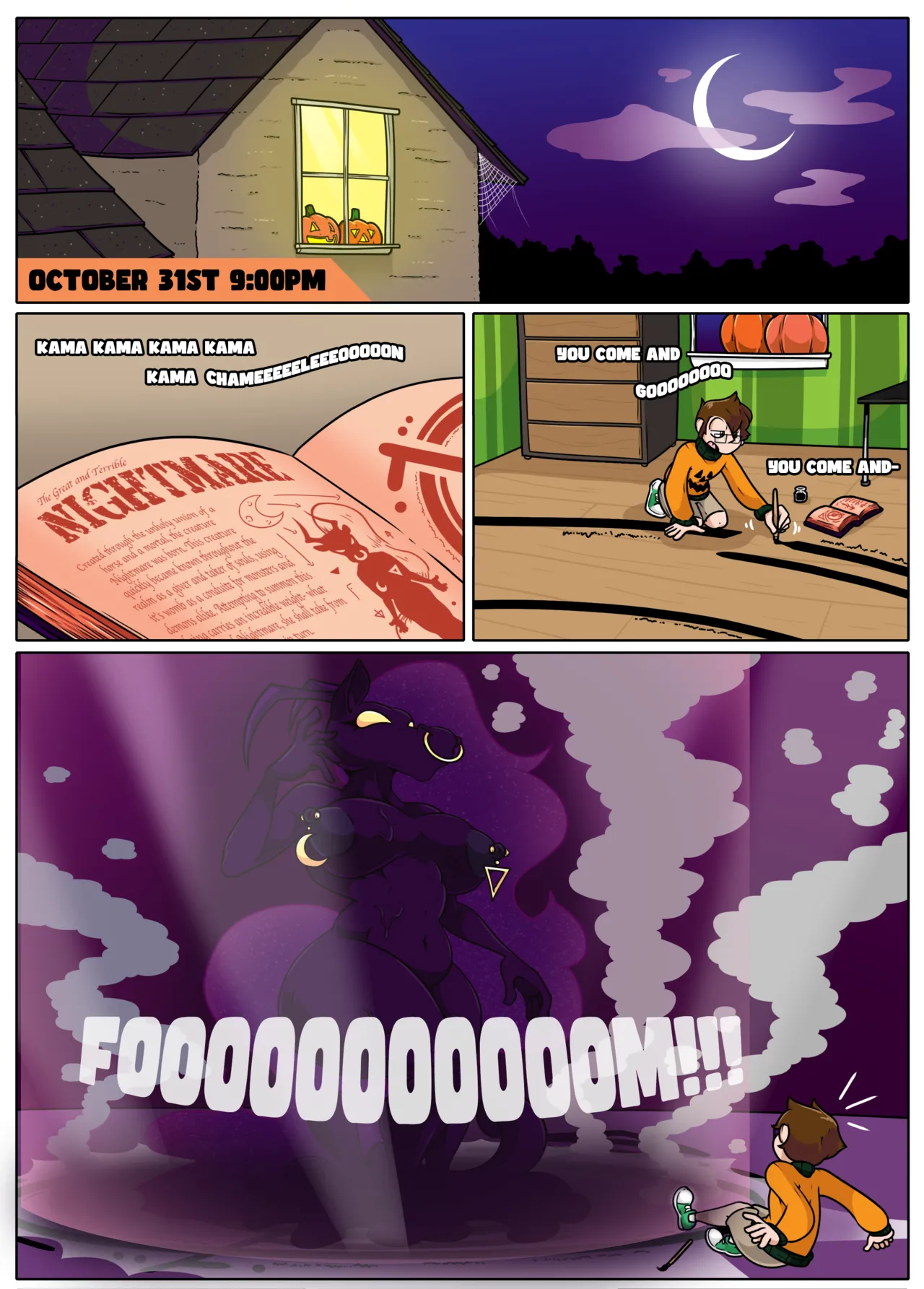 Another One of those Comics Where they Fuck a Demon page 2 full