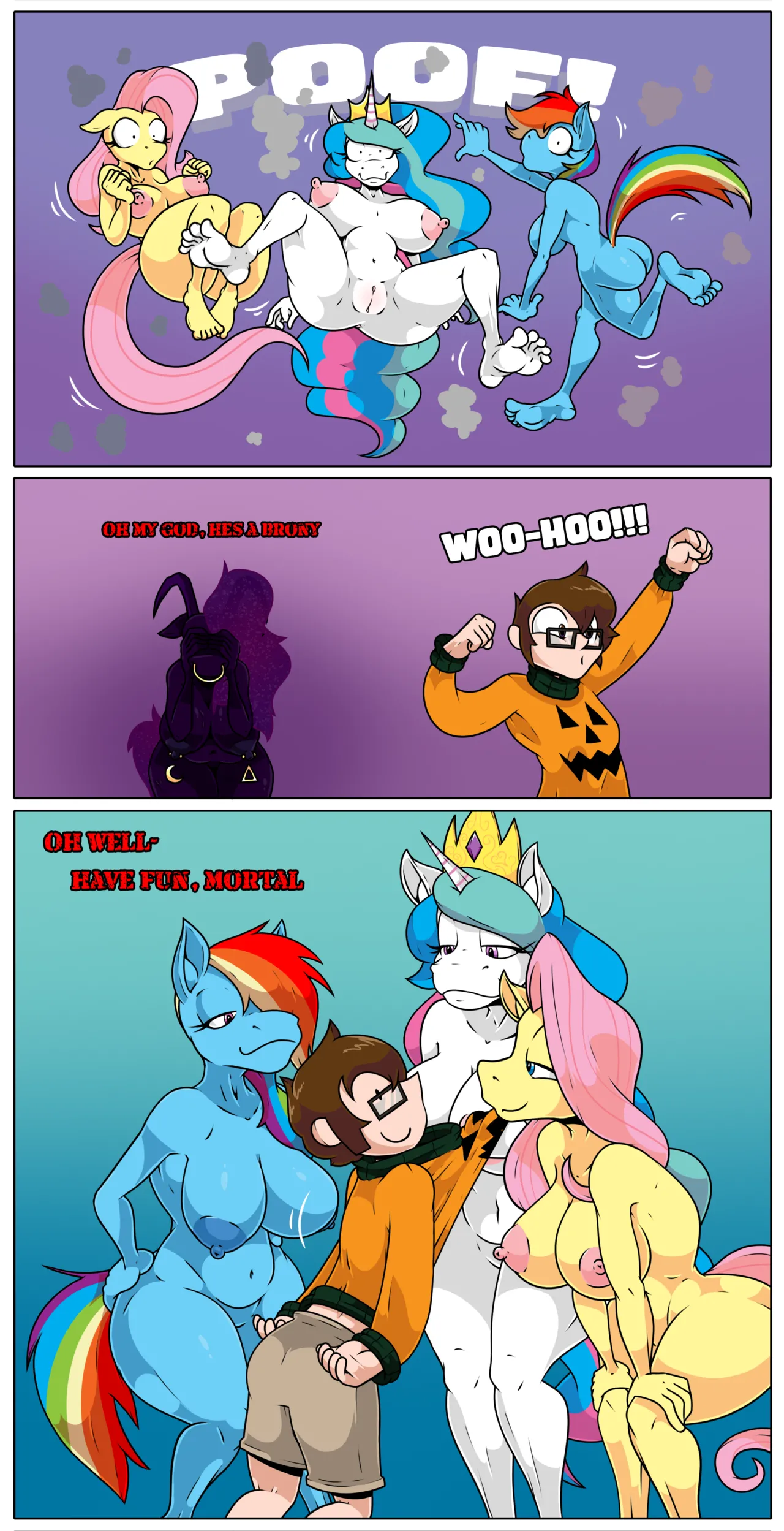 Another One of those Comics Where they Fuck a Demon page 5 full