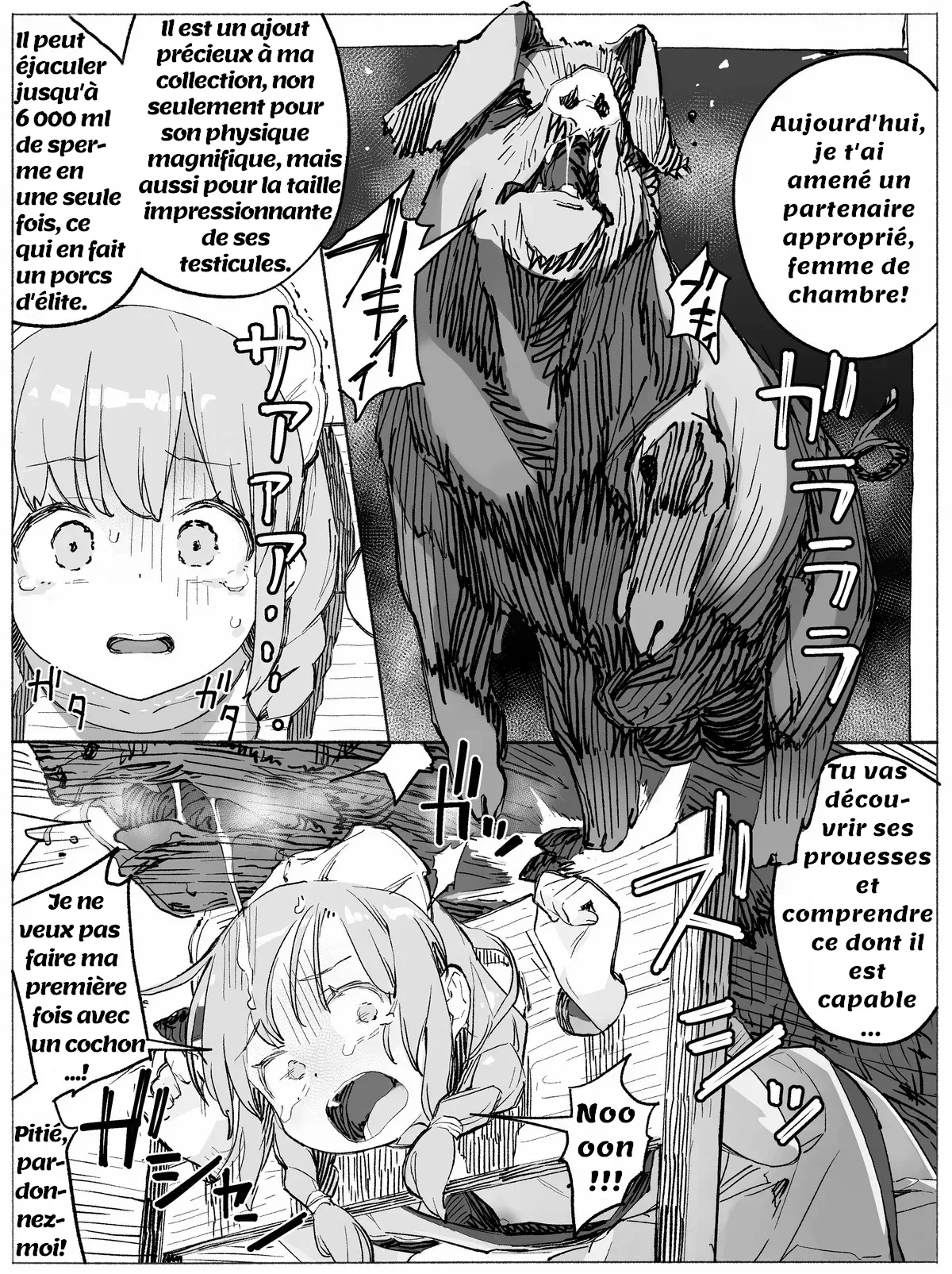 Une petite bonne négligente - Cochon et punition sévère page 3 full