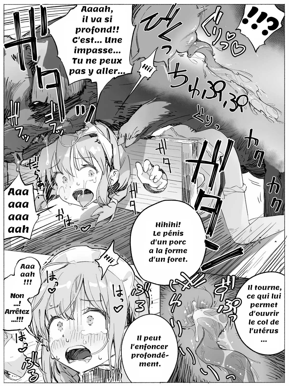 Une petite bonne négligente - Cochon et punition sévère page 5 full