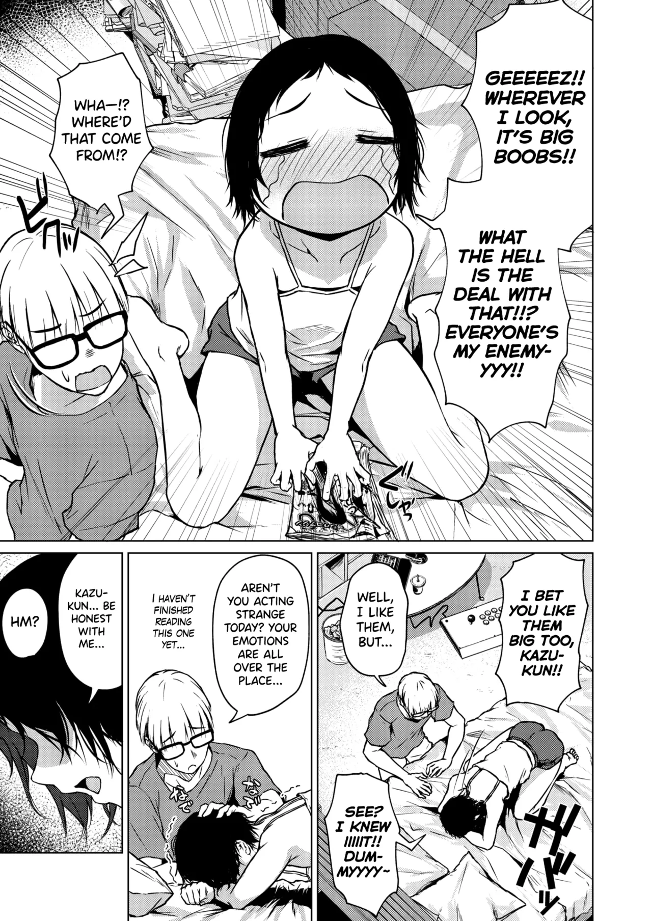 Chiisakute Ookina Mune no Uchi page 9 full