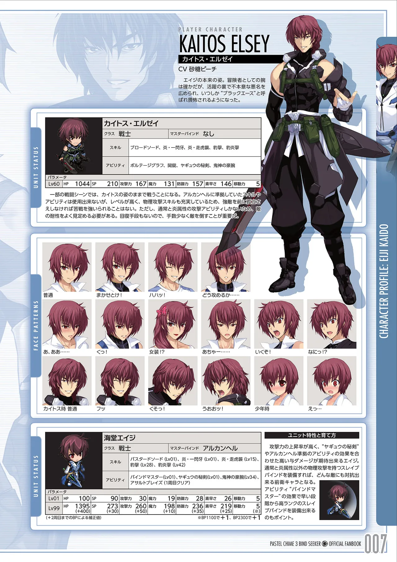 Pastel Chime 3 Bind Seeker Official Fan Book page 8 full