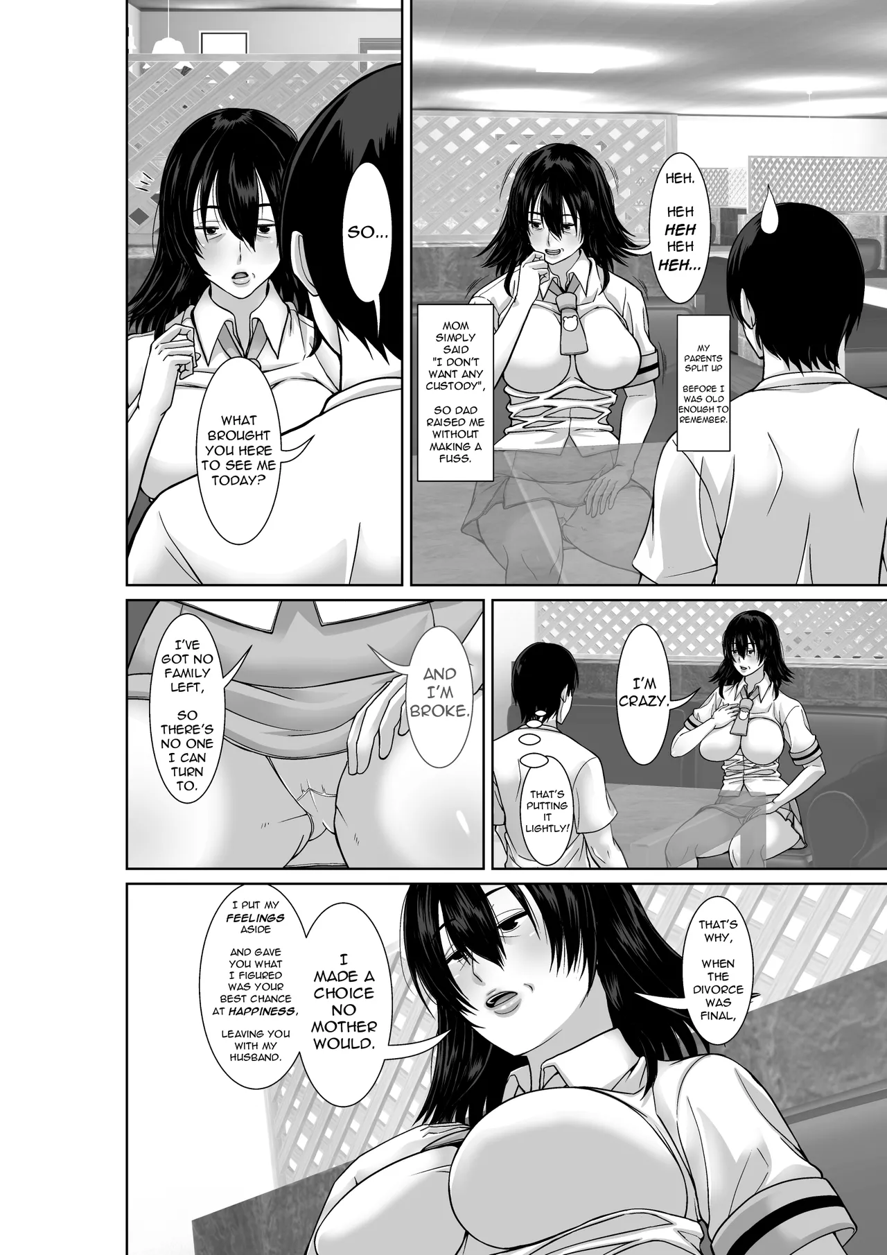 20-nen-buri ni Saikai Shita Haha ga Yuuwaku Shite Kuru | Reappearing After Twenty Years, My Mom Seduces Me page 4 full