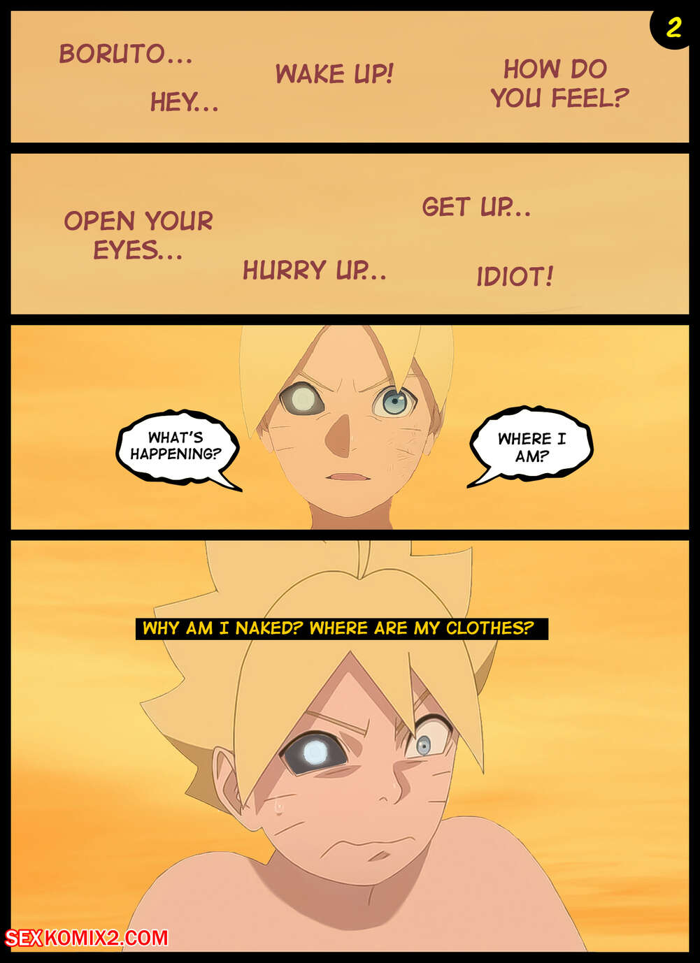 Naruto. The Red Dream. KristoLin for sexkomix2.com page 3 full