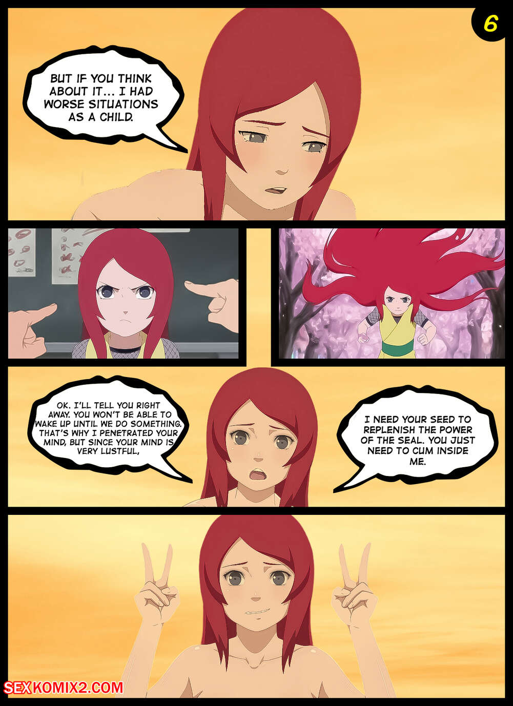 Naruto. The Red Dream. KristoLin for sexkomix2.com page 7 full