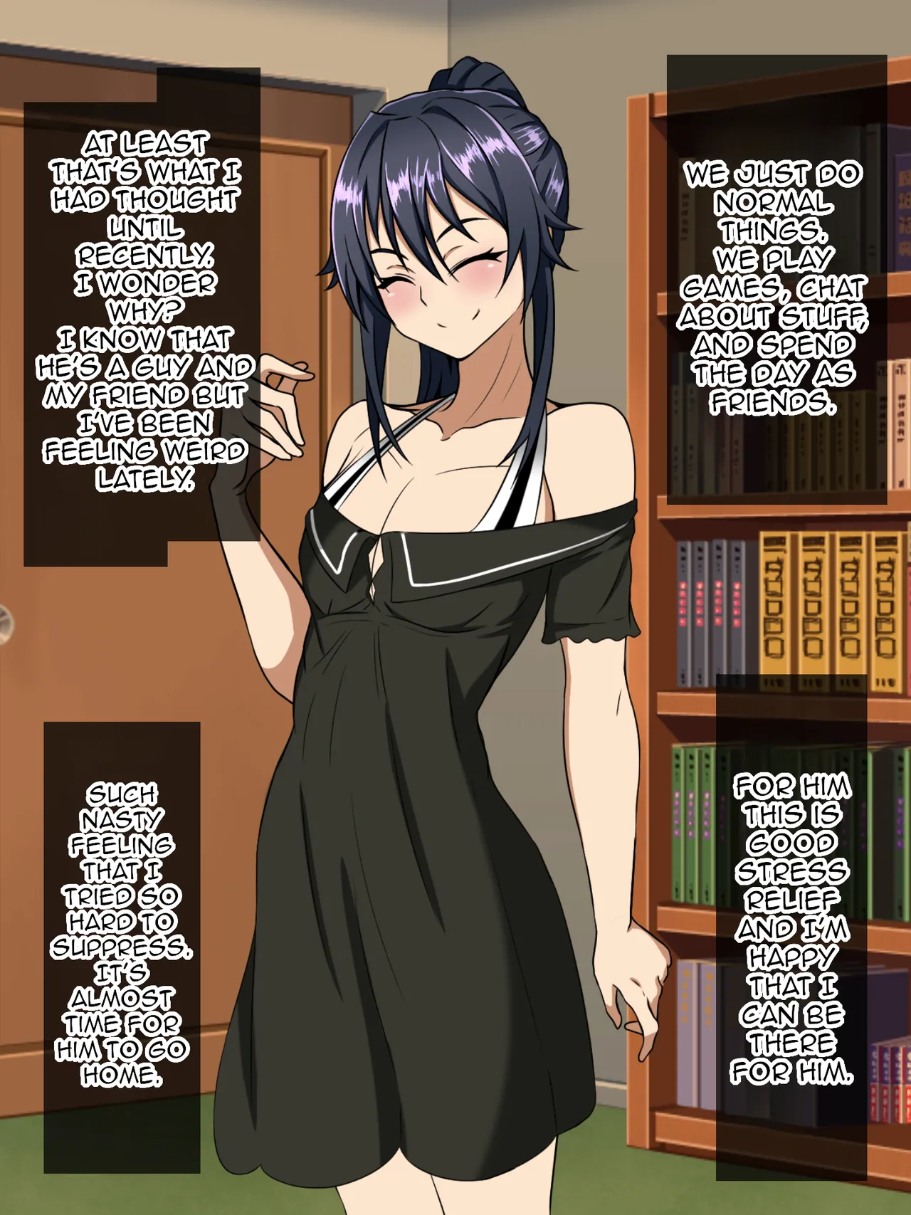 Wafuukei Osananajimi wa Kokujin Ryuugakusei ni Netorareru page 10 full