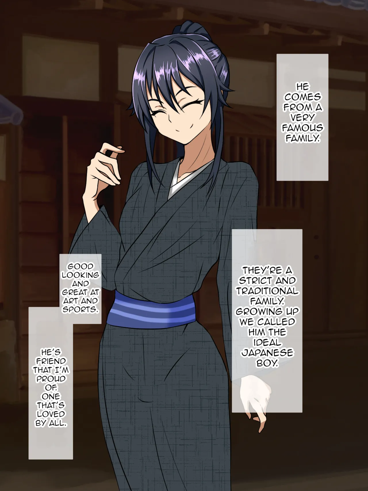 Wafuukei Osananajimi wa Kokujin Ryuugakusei ni Netorareru page 4 full