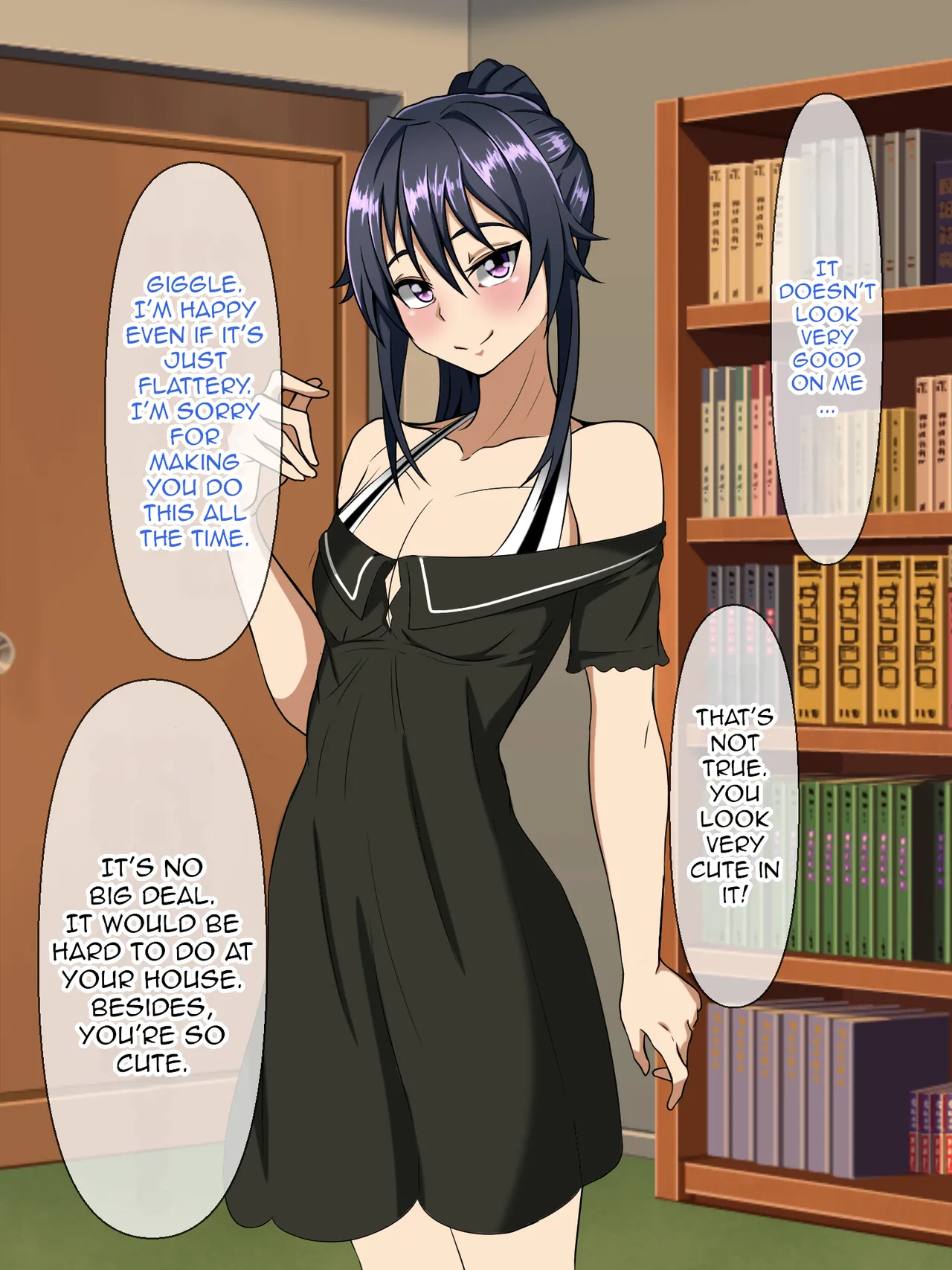 Wafuukei Osananajimi wa Kokujin Ryuugakusei ni Netorareru page 8 full