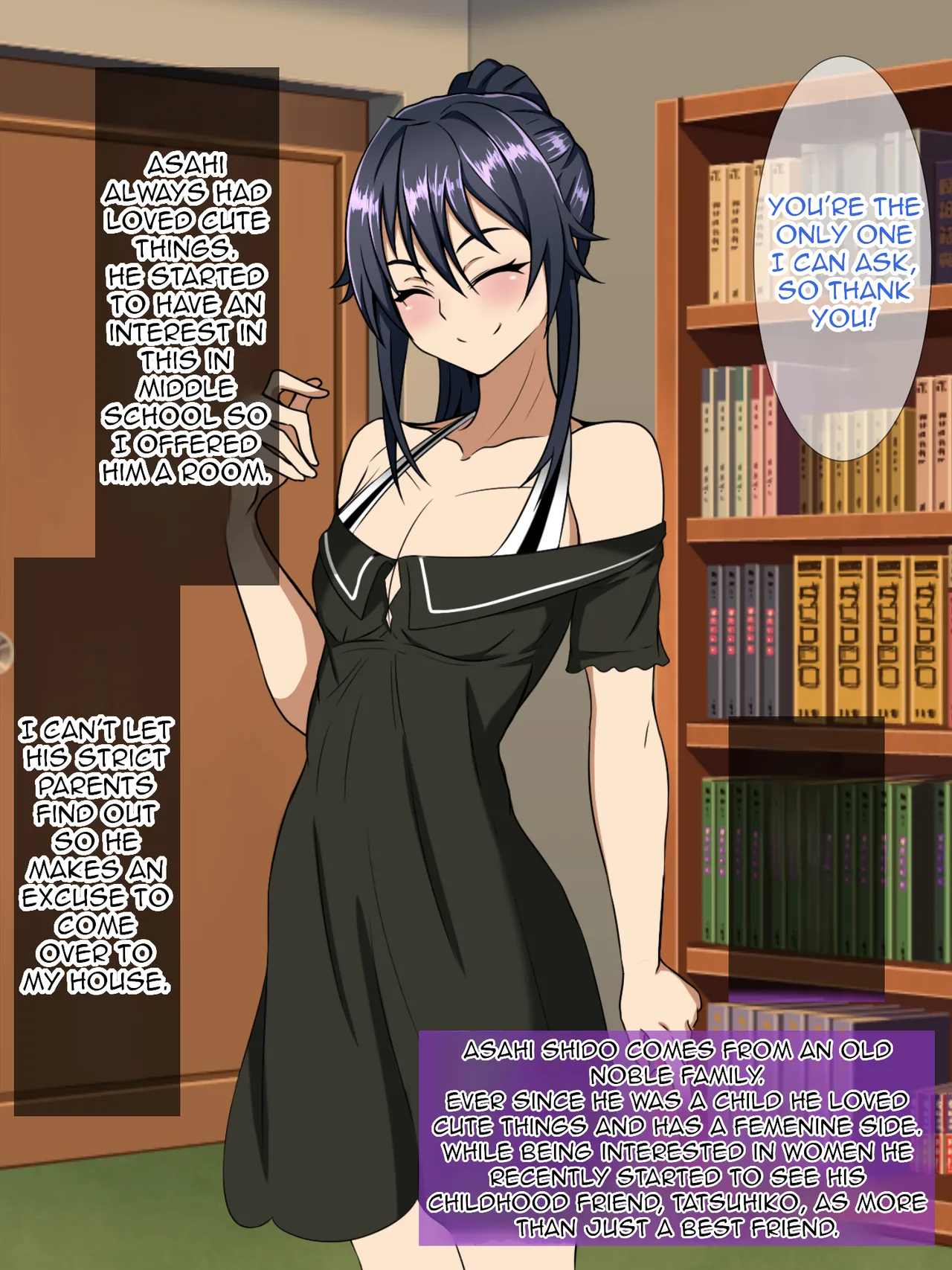 Wafuukei Osananajimi wa Kokujin Ryuugakusei ni Netorareru page 9 full