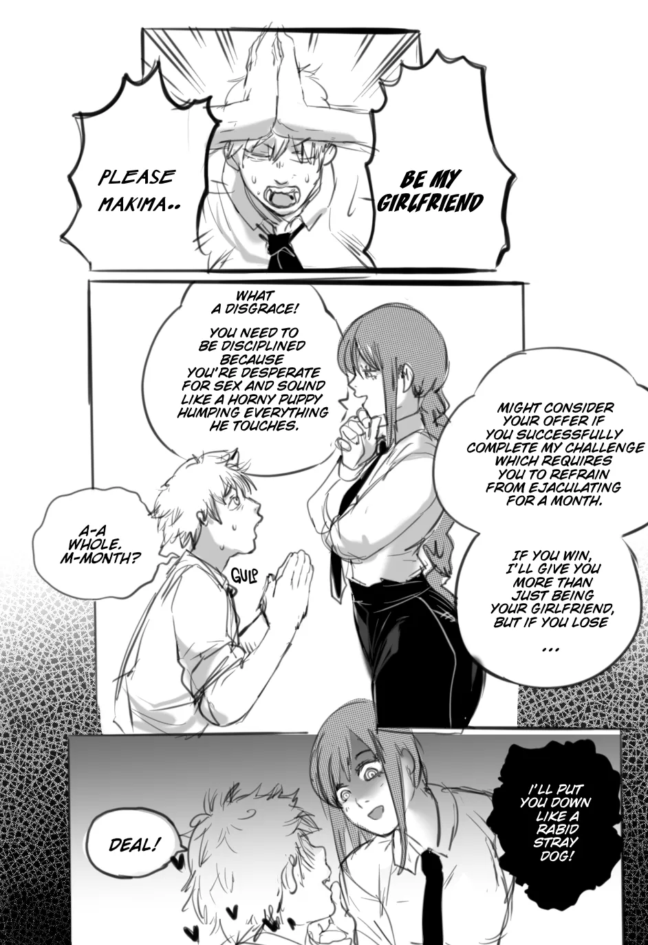 Makima's No Nut QNovermber Challenge page 1 full