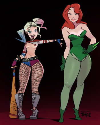 Poison Ivy &amp; Harley Quinn cover