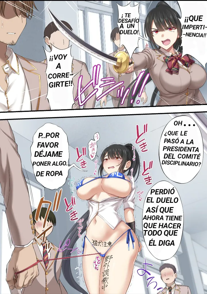 Fuuki Iinchou no Haiboku | La derrota de la presidenta del consejo disciplinario page 1 full