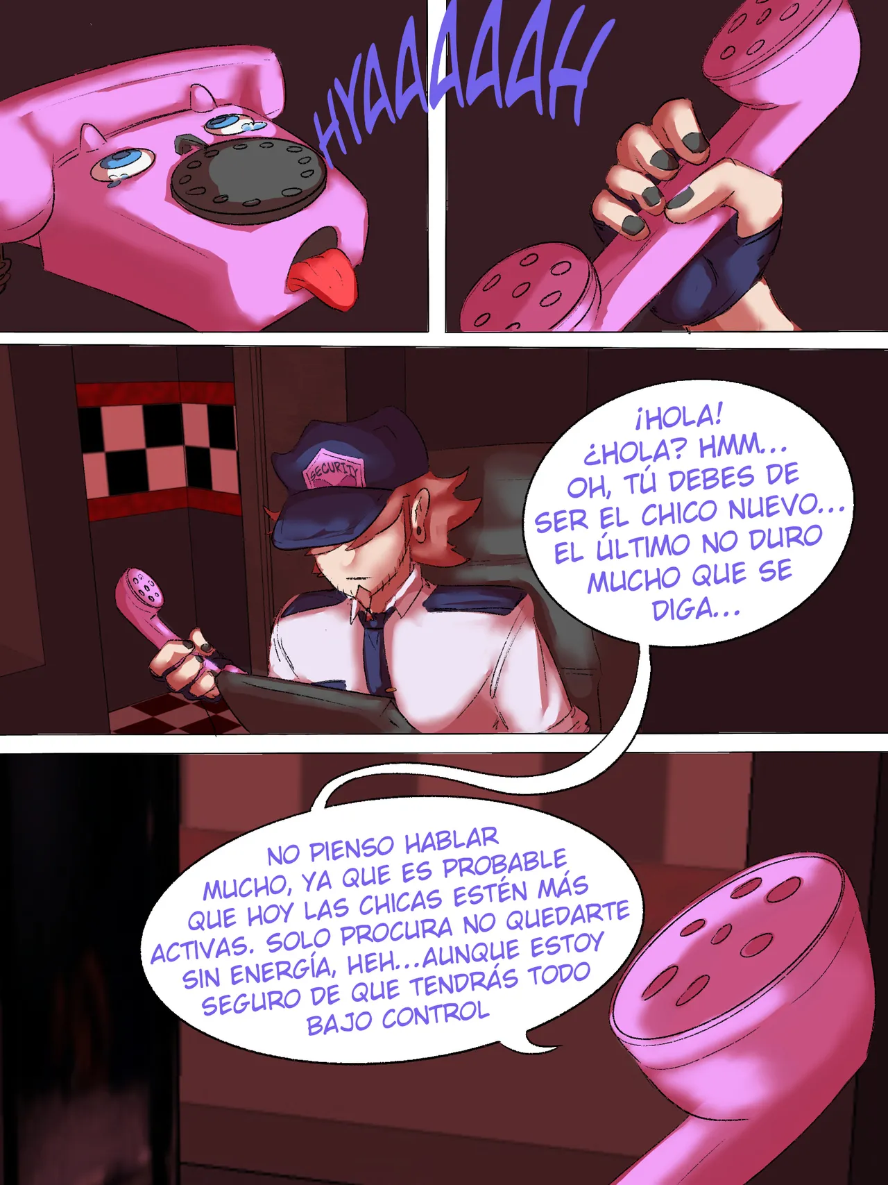 Five Night At Fazclair's - Night 2 page 1 full