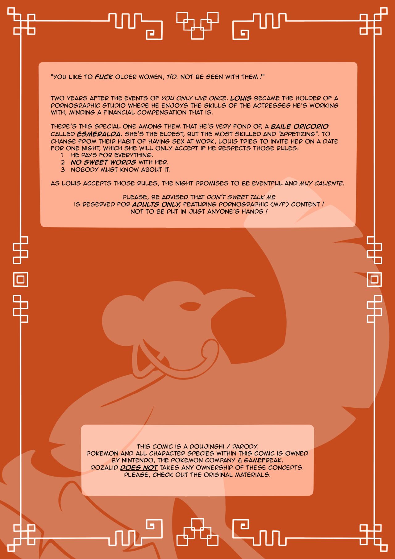 Don't Sweet Talk Me page 2 full