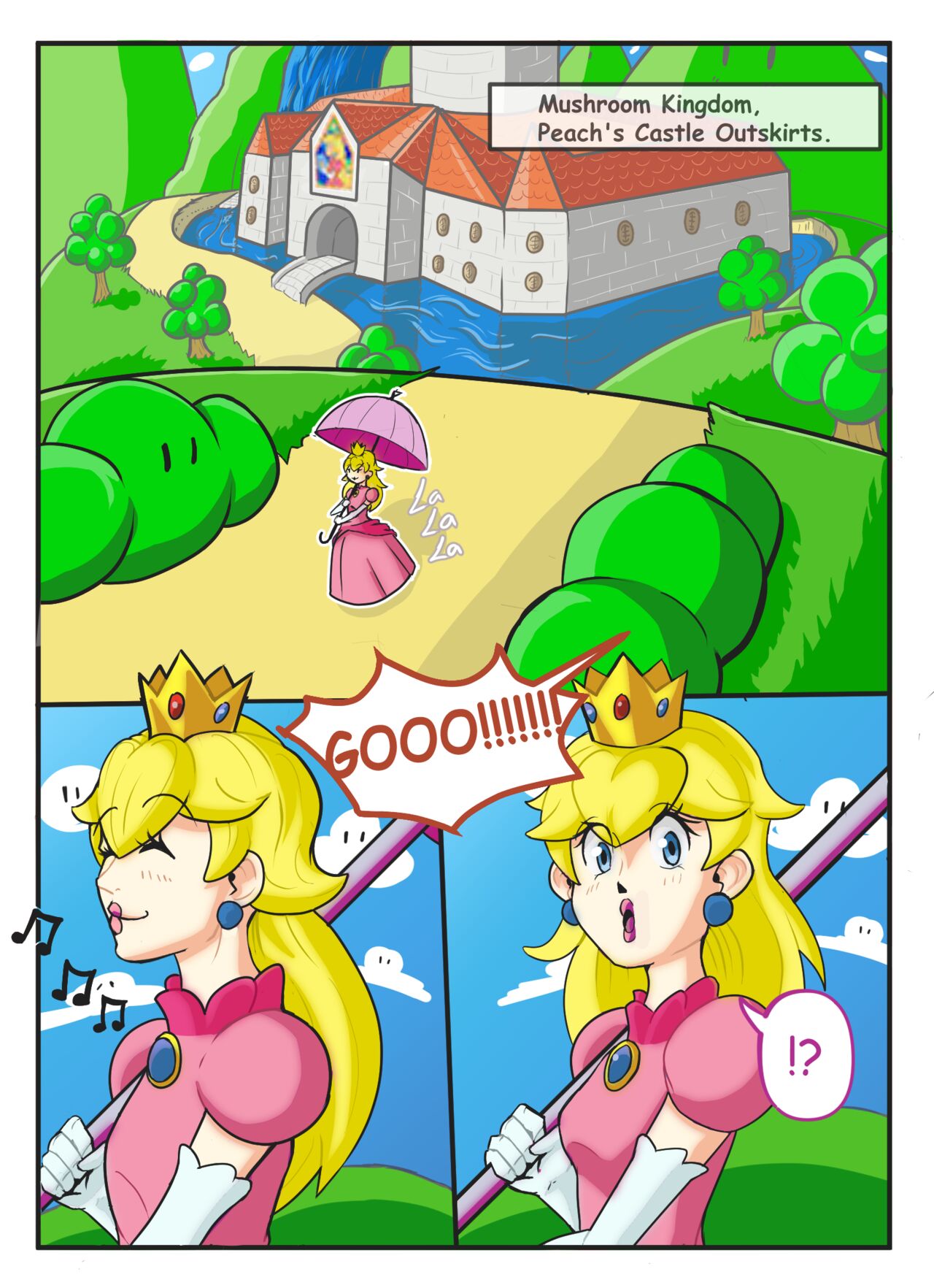 Peach's Pets page 3 full